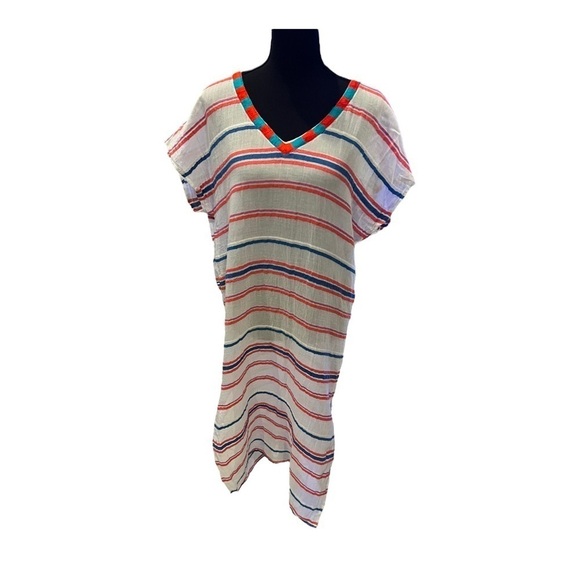 Velvet by Graham Spencer Zanetta Stripe Dress XS - Picture 3 of 11